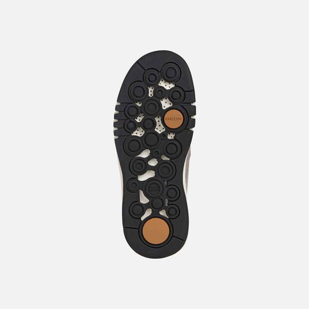 Geox Erkek Çocuk Spor Ayakkabı Gri - Aeranter - KUT-859210